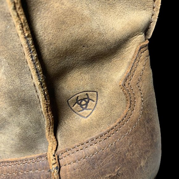 Ariat Men's Brown Work Boots Size 11D - Picture 9 of 12